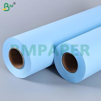 80 GSM CAD Çift Boyutlu Mavi Bağlama Kağıdı, Mühendislik Çizimi için
