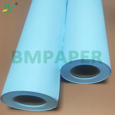 80 GSM CAD Çift Boyutlu Mavi Bağlama Kağıdı, Mühendislik Çizimi için
