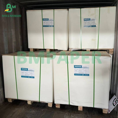 120 Gram Beyaz Kraft Kağıdı Rulo Densitesi Kraft Torbaları İçin 70 Santimetre