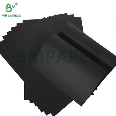 400GSM Fotoğraf Albümü için Siyah Kağıt 700 X 1000mm İyi Sertlik Bakire Pulp