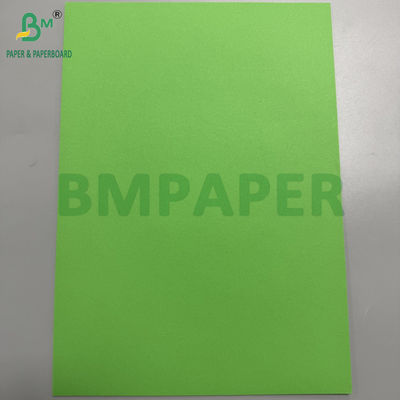 80gm Papağan Yeşil Ahşapsız Kağıt 25.5 &quot;X 38.5&quot; Renkli Kağıt Yaprakları