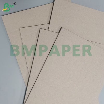 2 mm kaplamamış gri çubuk karton geri dönüştürülmüş pulp kitap bağlama kartonu 70 * 110cm