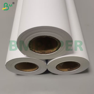 80gm, mühendislik baskı için kaplamamış beyaz CAD çizim kağıdı