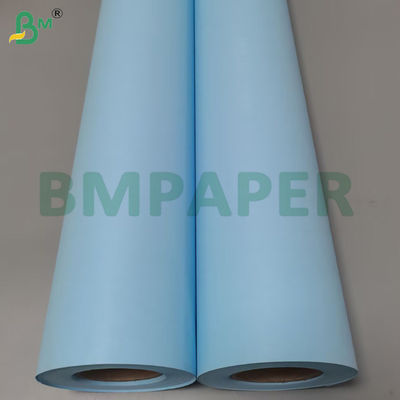 20 lb Mükemmel Baskı Mavi CAD Bağımlılık Kağıdı Mühendislik Rulo için