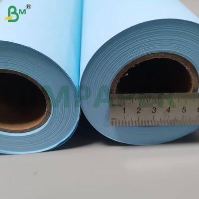 20 lb Mükemmel Baskı Mavi CAD Bağımlılık Kağıdı Mühendislik Rulo için