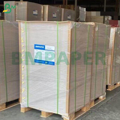 Paketleme kutuları için gri arka ile 350g Duplex karton 80 * 110cm