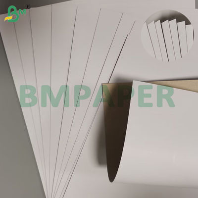 Paketleme kutuları için gri arka ile 350g Duplex karton 80 * 110cm