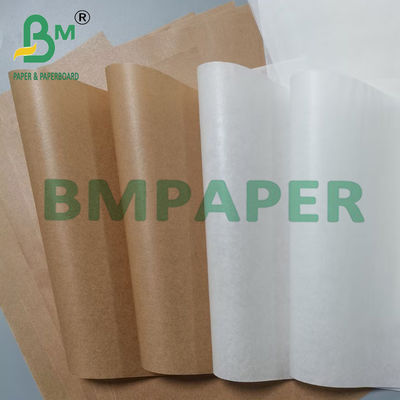 30 - 90g Yağ geçirmez Silikon Pişirme Kağıdı Çift Yan Kaplı