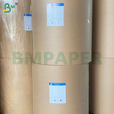 PE kaplı sızıntı geçirmez bardaklar İçme için stok kağıt ruloları 190gm+10gm