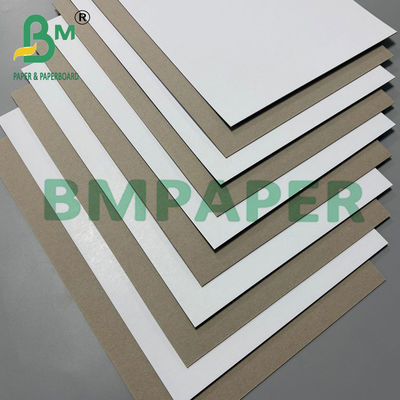 2 mm kaplı beyaz karton ile gri arka dubleks karton kağıdı 70 * 100cm