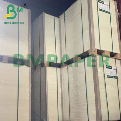 300gm Mavi çekirdekli kağıt Çift taraflı kaplı Parlak Karton Çizik Kartı