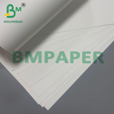 80g 30 inç Yüksek Beyazlık Plotter Mürekkep Püskürtmeli Papel Kaplamasız CAD Plotter Kağıt Rulosu