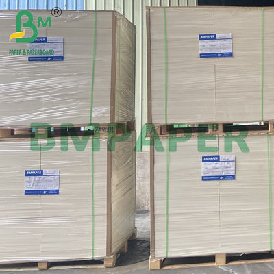 0.4mm Bira Yatakları Kağıt Absorbent Kaplamamış Doğal Beyaz Tahta Yaprakları