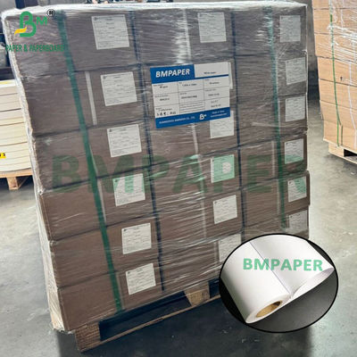 80gm Beyaz Grafik Kağıt Rulo 1220mm Geniş X 150m Uzun 3&quot; Çekirdek OEM Karton Ambalajı