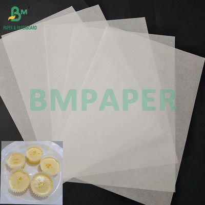 40gm Gıda Derecesi Pastırma Cupcake Liners Muffin Liner Kokusuz Kağıt