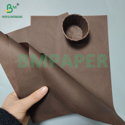 40gm Gıda Derecesi Pastırma Cupcake Liners Muffin Liner Kokusuz Kağıt