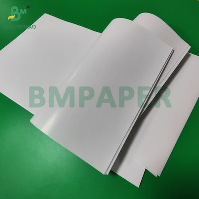 80gm 120gm C1S Etiket İyi Baskı Gücü için Parlak Kaplı Sanat Kağıdı 70 x 100cm