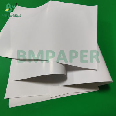 80gm 120gm C1S Etiket İyi Baskı Gücü için Parlak Kaplı Sanat Kağıdı 70 x 100cm