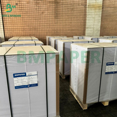 80gm 120gm C1S Etiket İyi Baskı Gücü için Parlak Kaplı Sanat Kağıdı 70 x 100cm