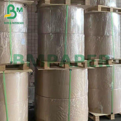 120 gram C1S Kaplı Sanat Kağıdı Parlak Etiket Karton Rulo 70 * 100cm