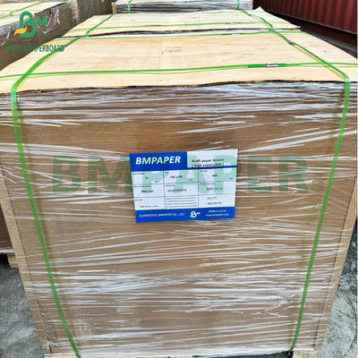 75g 80g ıslak dayanıklılıklı, beyazlatılmamış Kraft Kağıt