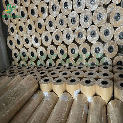 80 gram 120 gram 1.6m Genişliği Cam Giyim Kesme Makinesi için Punched Kraft Kağıt