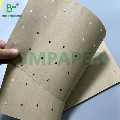80 gram 120 gram 1.6m Genişliği Cam Giyim Kesme Makinesi için Punched Kraft Kağıt