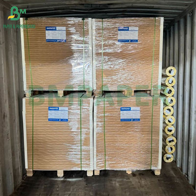 Yumuşak beyaz dijital şeffaf olmayan metin kağıdı 100lb 23x35in boş sayfalar