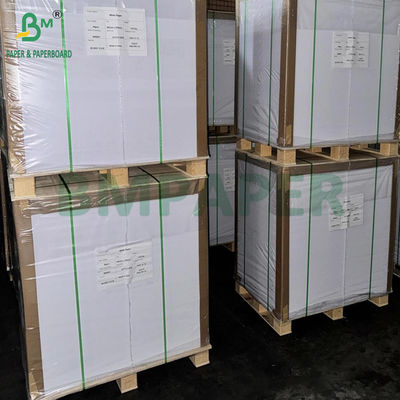 Yumuşak beyaz dijital şeffaf olmayan metin kağıdı 100lb 23x35in boş sayfalar