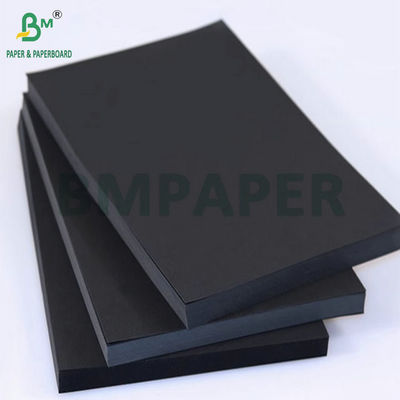 300 gram 350 gram 65 x 90 cm kaplamamış siyah kraft kağıdı hediye kutusu için