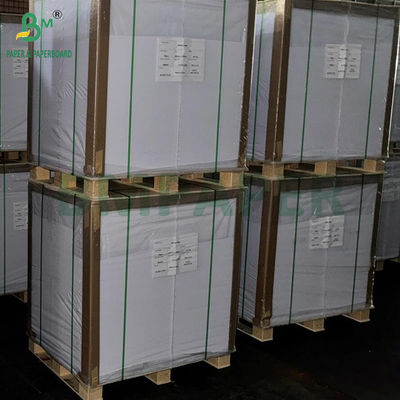 1 Yan PE kaplı kağıt Beyaz Kraft Kağıt 40g + 10g Boyutu 36 X 25 inç