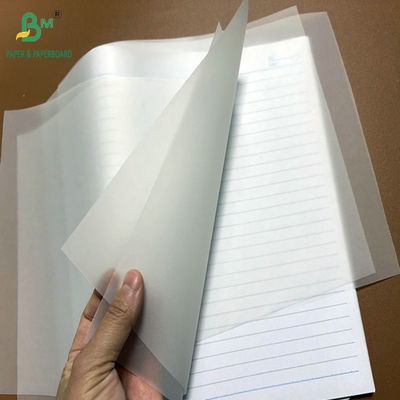 83 gram 93 gram 70 X 100 cm İnjeneri Tasarımı İçin Şeffaf Bitkisel Kağıt