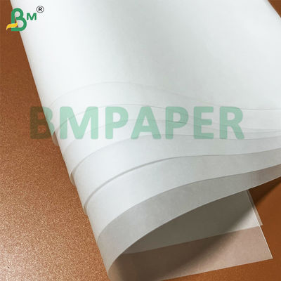 92g 102g CAD için Beyaz Yüksek Şeffaflık İzleme Kağıdı