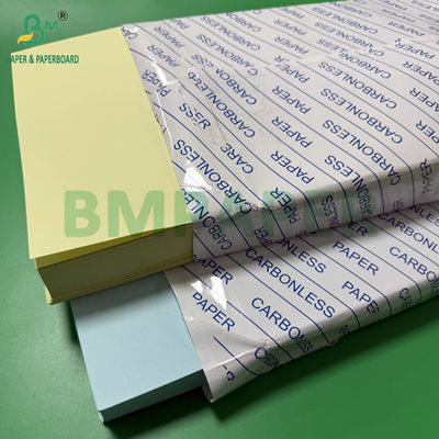 75gr 78gr Karbonsuz Kağıt CF Sarı CFB Mavi Harf 216x279mm Boyut Resim Siyah