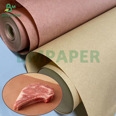 60gm 65gm Şeftali Kasap Kağıdı Yiyecek Paketleme Kağıdı BBQ için Et Sigarayı
