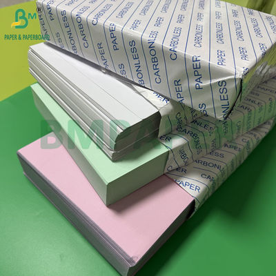 NCR Dijital Karbonsuz Kopya Kağıdı CB Beyaz CFB Pembe CF Yeşil Siyah Resim A4 210x297mm