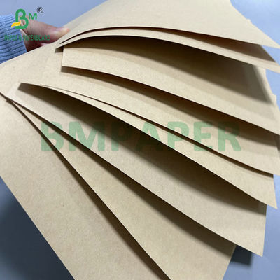 36&quot; x 1200ft 120 gram 150 gram Kurye çantaları için beyazlatılmamış kraft kağıdı