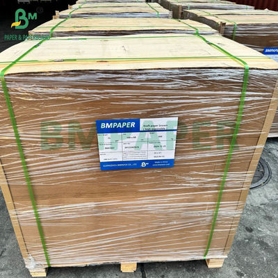 70gm 120gm Ağır Paketleme için Yüksek Tensili Kahverengi Kraft Kağıdı