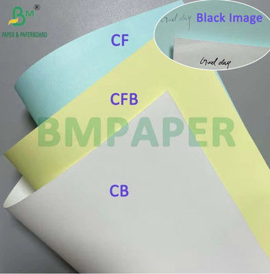 CB Beyaz CFB Pembe CF Sarı NCR Kağıdı 60g 65g 75g 3 kat fatura baskı için