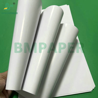 A3 A4 Boyut 128 gram 150 gram kaplamalı parlak menü için dijital baskı kağıdı