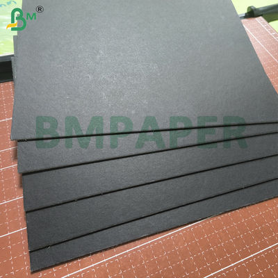 Siyah Kağıt Laminasyonlu Gri Karton Paket için bir tarafta 2 mm kalınlığında