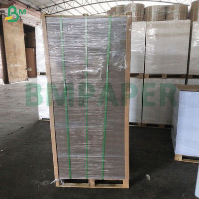 Siyah Kağıt Laminasyonlu Gri Karton Paket için bir tarafta 2 mm kalınlığında