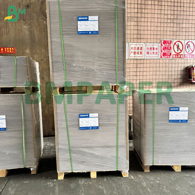 Siyah Kağıt Laminasyonlu Gri Karton Paket için bir tarafta 2 mm kalınlığında