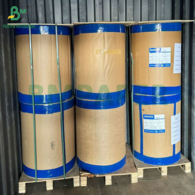 50 gram Bambu Pulp Kahve Filtreleri Kağıt Jumbol Roll Genişliği 308mm Beyaz Renk