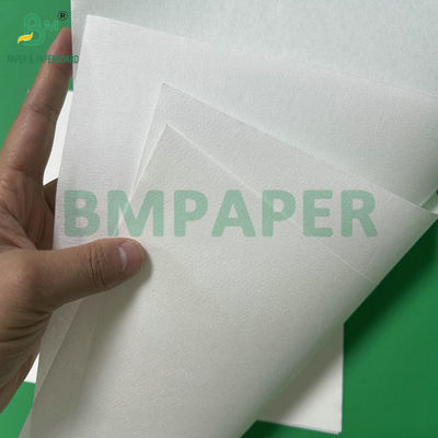 50 gram Bambu Pulp Kahve Filtreleri Kağıt Jumbol Roll Genişliği 308mm Beyaz Renk