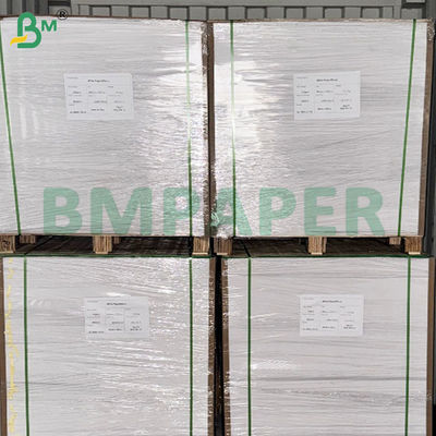 SGS Gıda Sınıfı 120gm Beyaz Kraft Torba Paketleme için Kağıt Yaprakları