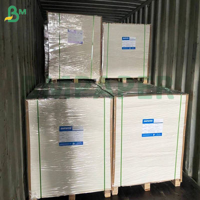 Beyaz 50gm 60gm Yüksek Güçlü Çuval Kraft Kağıt Gıda Paketleri İçin