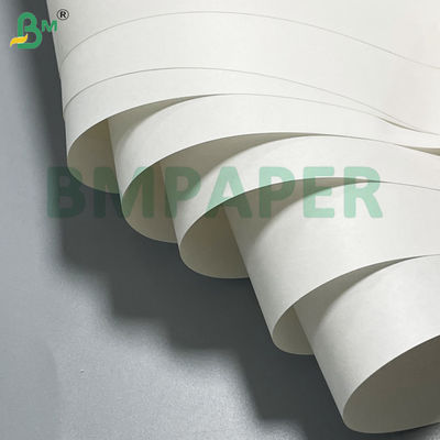 Beyaz 50gm 60gm Yüksek Güçlü Çuval Kraft Kağıt Gıda Paketleri İçin