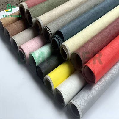 147cm Bobin Genişi 0.55mm Kadın Çantaları İçin Çözebilir PU Tyvek Kağıdı