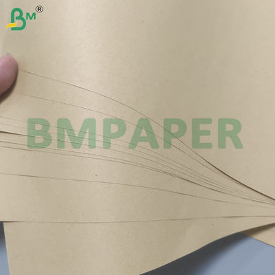 100% Ahşap Pulp Yüksek Sertlik Kraft Kağıt Ruloları Paketleme ve Koruma İçin